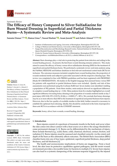 measuring burn depth thickness researchgate|A systematic review on the quality of measurement.